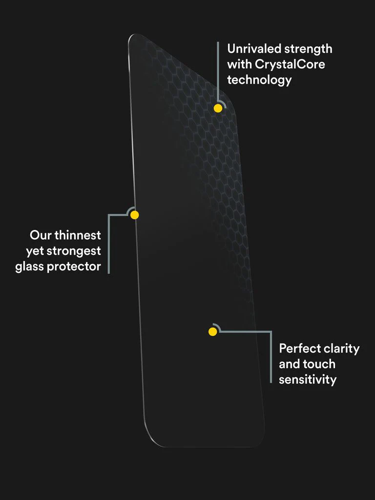 BodyGuardz Apex™ Premium Glass Screen Protector for iPhone 15 Plus - Image 3