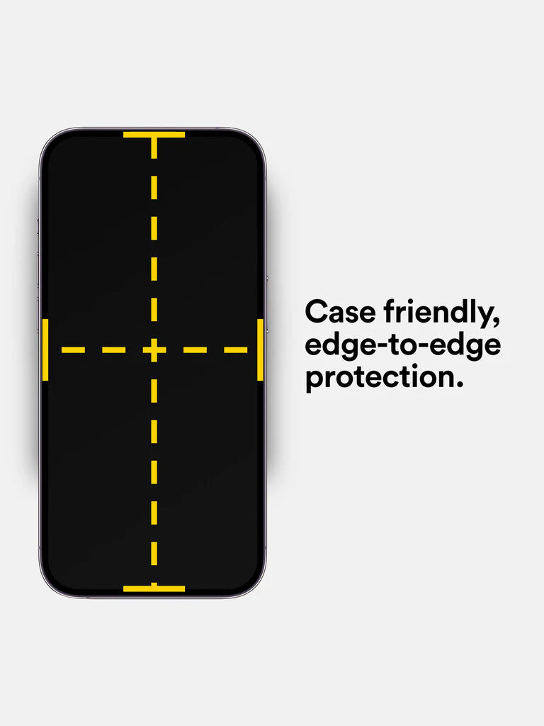 Pure 3 Edge Tempered Glass Screen Protector for iPhone 16 Pro Max - Image 4